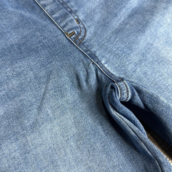 SPANX Blue Wash Pull-On Ankle Skinny Jeans High Rise Sz S - Picture 11 of 11